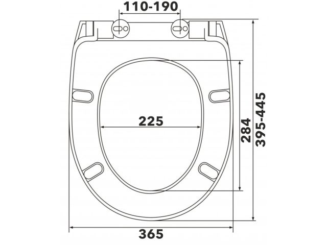 Изображение 3 Сиденье для унитаза с микролифтом TANK, AV Engineering