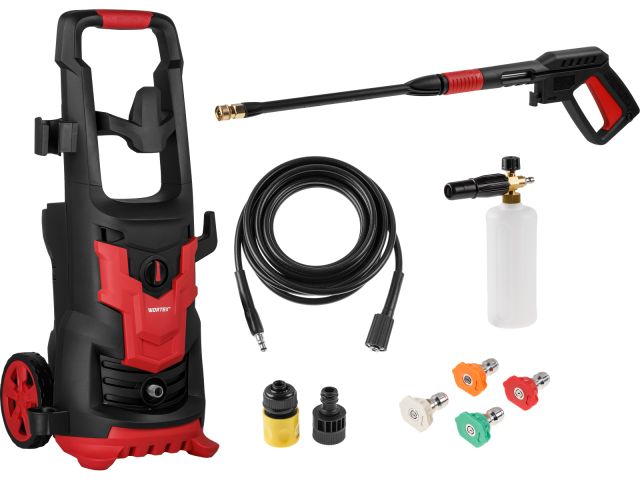 Очиститель высокого давления WORTEX PW 1620-2 2.10 кВт, 165 Бар, 390 л/ч,  индукц.