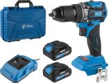 Смотреть изображение 2 Аккум. дрель-шуруповерт BULL SR 1807 R-series SET XLTpro БЕСЩЕТ., 18 В, 60 Н*м, 2х2 А*ч, з/у 2 А