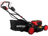 Смотреть изображение 4 Газонокосилка аккум. WORTEX CLM 4536-4 в кор. XLT SET БЕСЩЁТ.ДВИГ., САМОХОД., 18В+18В, 2х4Ач, компл.