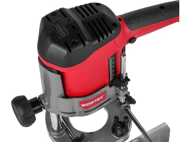 Изображение 6 Фрезер вертикальный WORTEX MM 5516 E в кор. + аксессуары 1400 Вт, цанга 8/12 мм, 12000-28000 об/мин