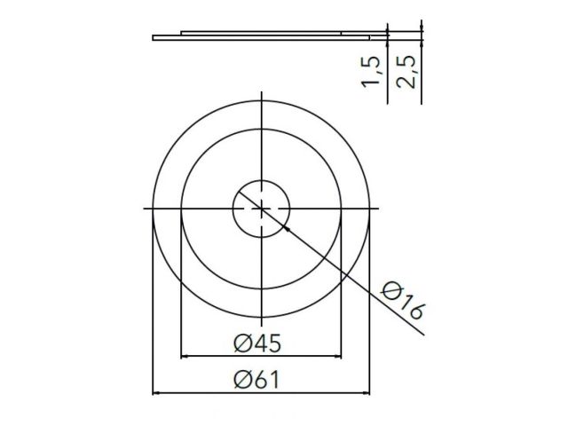 Изображение 2 Прокладка для выпуска 64мм (уп. 5шт.), AV Engineering