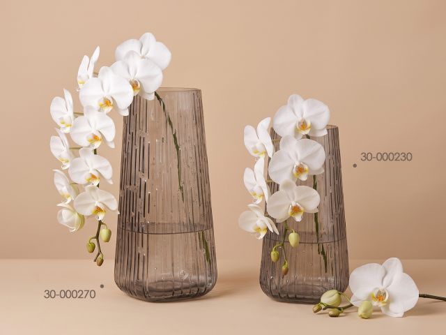 Изображение 4 Ваза для цветов, стеклянная, 23 см., серия Сharming, PERFECTO LINEA