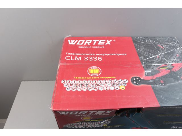 Изображение 3 Газонокосилка аккумуляторная WORTEX CLM 3336 ALL1 XLT SET БЕСЩЁТ.ДВИГ., 18В+18В, шир.330 мм уценен