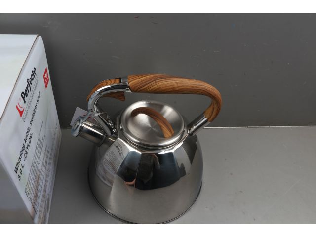 Изображение 2 Чайник со свистком, нержавеющая сталь, 3.0 л, Ceylon, PERFECTO LINEA уцененный (0130773932)