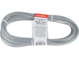 Трос стальной в ПВХ М3(2) DIN 3055 прозрачный (моток 20 м) STARFIX