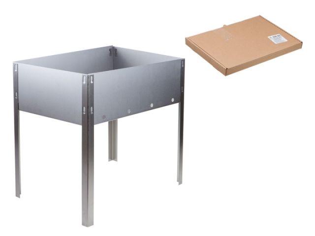 Изображение 1 Мангал сборный "Походный" в г/коробке (350х250х350х0,4толщ), PERFECTO LINEA