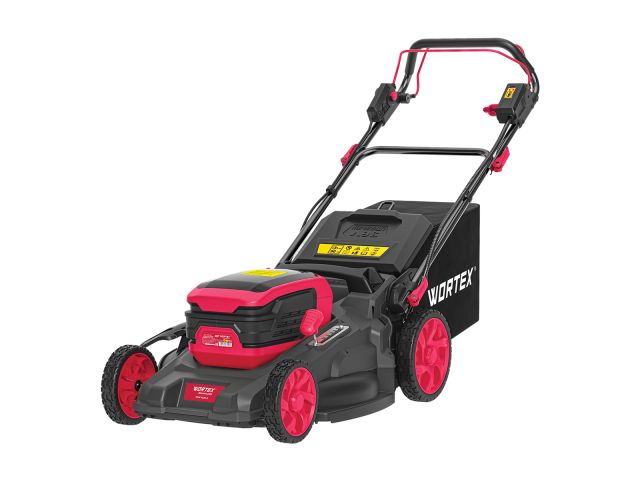 Изображение 2 Газонокосилка аккумуляторная WORTEX CLM 4536-4 в кор. XLT SOLO БЕСЩЁТ.ДВИГ., САМОХОД., 18В+18В