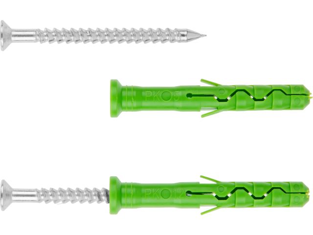 Дюбель-гвоздь 8х80 полипропилен потай (50 шт в пакете)