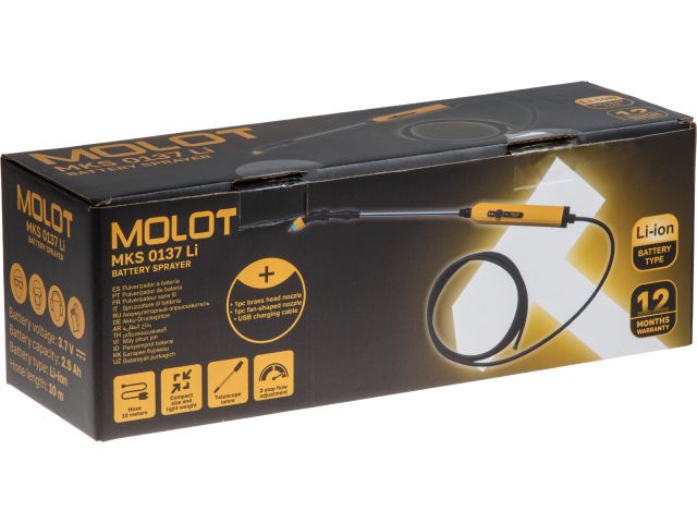 Изображение 8 Опрыскиватель аккумуляторный MOLOT MKS 0137 Li