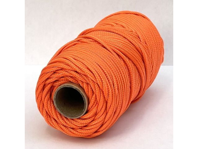 Изображение 5 Паракорд с сердечником (3 нити) d2мм оранжевый 50м