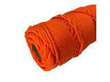 Смотреть изображение 2 Паракорд с сердечником (3 нити) d2мм оранжевый 50м