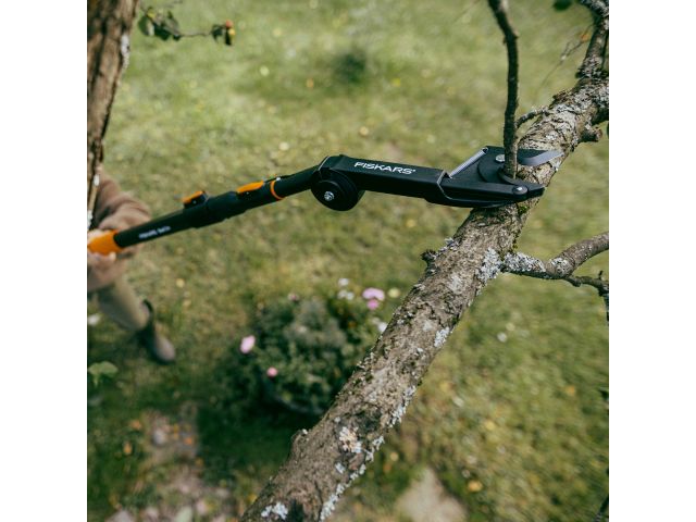 Изображение 8 Черенок алюминиевый телескопический L 220-400см OneClick FISKARS