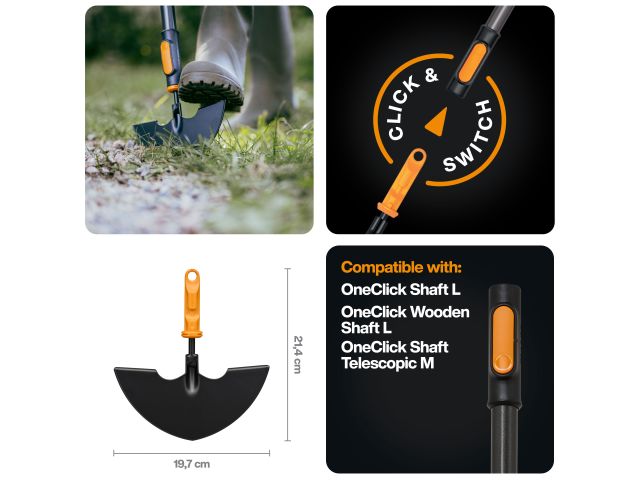 Изображение 4 Насадка-тяпка для оформления краев OneClick FISKARS