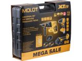 Смотреть изображение 10 Набор аккум. инструмента MOLOT XLT Lite SET УШМ+Перфоратор+Шуруповерт