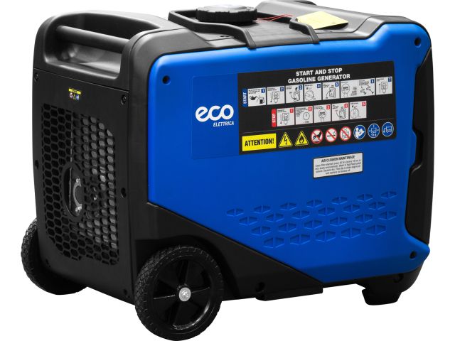 Изображение 4 Электростанция (генератор инверторный бензиновый) ECO PE-7000EQi