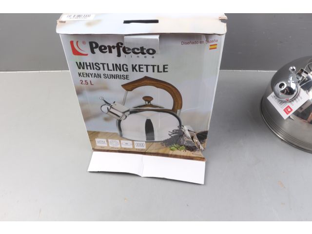 Изображение 3 Чайник со свистком, нержавеющая сталь, 3.0 л, Hibiscus, PERFECTO LINEA уцененный (0328027392)
