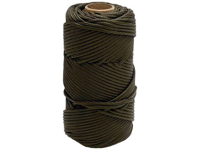 Изображение 1 Паракорд с сердечником (3 нити) d2мм хаки 50м