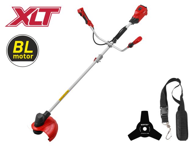 Изображение 1 Триммер аккум. WORTEX TB 2418 AT XLT SOLO БЕСЩЁТ., 18В, шир.скаш.380/255 мм леска/нож