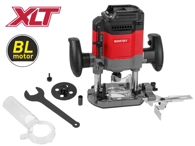 Аккум. фрезер вертикальный WORTEX CMM 1855 XLT SOLO БЕСЩЕТ., 18 В, цанга 8/12 мм, 11000-25000 об/мин