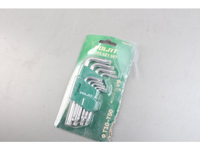 Изображение 2 Набор ключей Torx T10-T50 9шт коротких ВОЛАТ уцененный (0508859680)