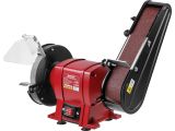Смотреть изображение 1 Станок точильно-шлифовальный WORTEX LX BG 1515 в кор. 250 Вт, 150 мм, лента 685х50 мм