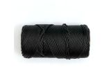 Смотреть изображение 2 Паракорд с сердечником (3 нити) d2мм черный 50м