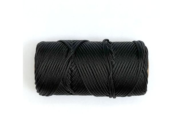 Изображение 2 Паракорд с сердечником (3 нити) d2мм черный 50м