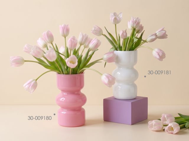 Изображение 4 Ваза для цветов, стеклянная, 18х9 см, серия Coquette, PERFECTO LINEA