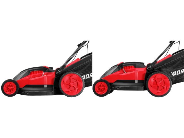 Изображение 3 Газонокосилка электрическая WORTEX LM 4219 1800 Вт, шир.43 см, бесщёт.