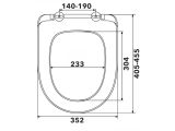 Смотреть изображение 3 Сиденье для унитаза FLAT, AV Engineering