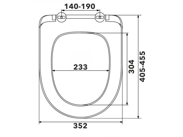 Изображение 3 Сиденье для унитаза FLAT, AV Engineering