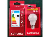 Лампа светодиодная A60 СТАНДАРТ 12Вт 230В E27 2700K AURORA