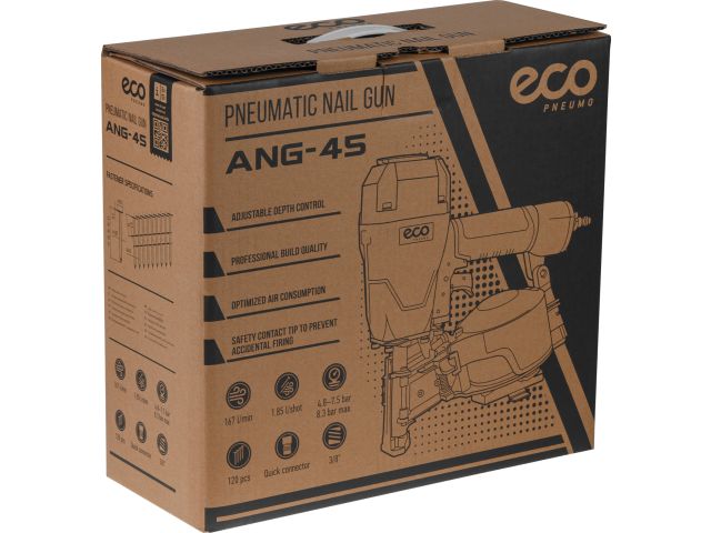 Изображение 9 Гвоздезабивной пневмопистолет ECO ANG-45