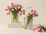 Смотреть изображение 4 Ваза для цветов, стеклянная, 20х13.5 см, серия Springtime, PERFECTO LINEA