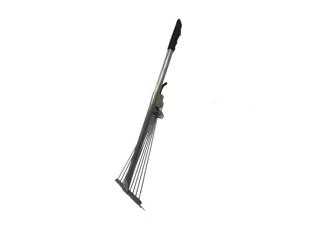 Изображение 2 Грабли веерные раздвижные малые "Лидер"с мет. черенком