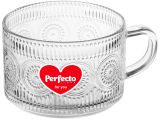 Смотреть изображение 3 Кружка стеклянная, 400 мл, серия Аntique, PERFECTO LINEA