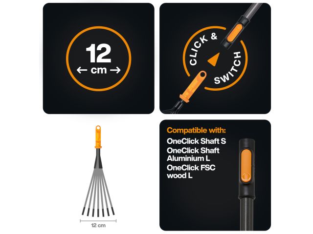 Изображение 4 Грабли для цветов OneClick FISKARS
