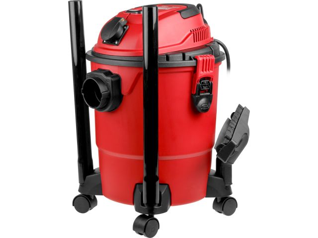 Изображение 4 Пылесос строительный WORTEX VC 2014-2 WS 1200 Вт, 20 л, провод 4.5 м, шланг 3 м