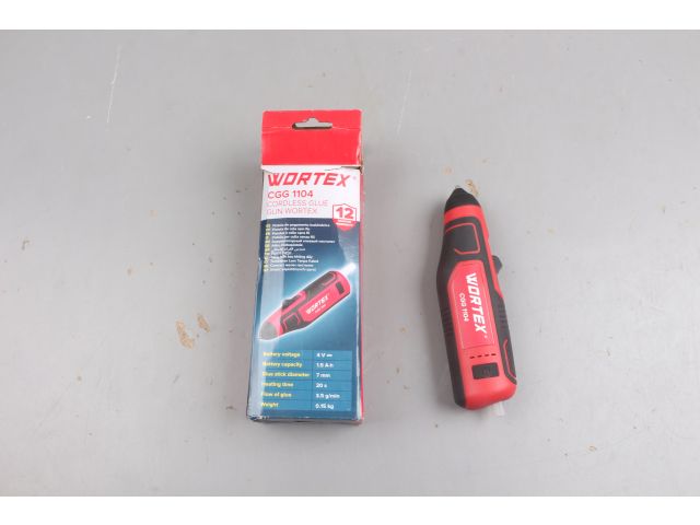 Аккум. клеевой пистолет WORTEX CGG 1104 в кор. 4В, 7.2 мм уцененный (1107579600)