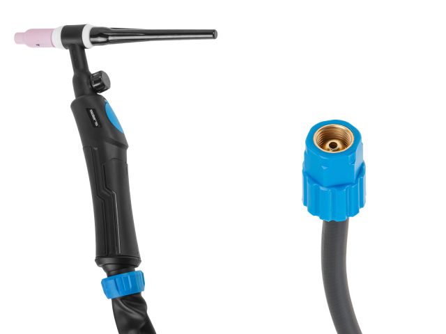 Изображение 1 Горелка сварочная TIG WGT-17V (8м, 150А, разъем M16x1.5, вентиль) SOLARIS
