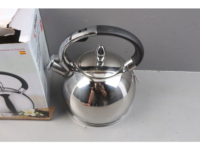 Изображение 2 Чайник со свистком, нержавеющая сталь, 3.5 л, Milk Oolong, PERFECTO LINEA уцененный (1250367984)