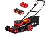Смотреть изображение 2 Газонокосилка аккумуляторная WORTEX CLM 4536 в кор. XLT SET БЕСЩЁТ.ДВИГ., 18В+18В, шир.460 мм