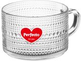 Смотреть изображение 3 Кружка стеклянная, 400 мл, серия Crystal charm, PERFECTO LINEA