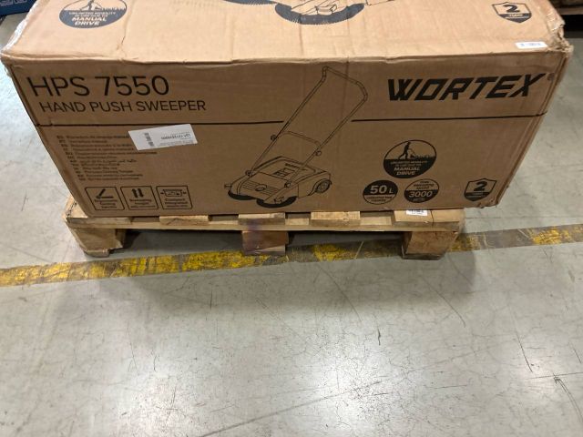 Изображение 2 Подметальная машина механическая WORTEX HPS 7550 в кор. шир. 75 см. уцененный (1372535000)