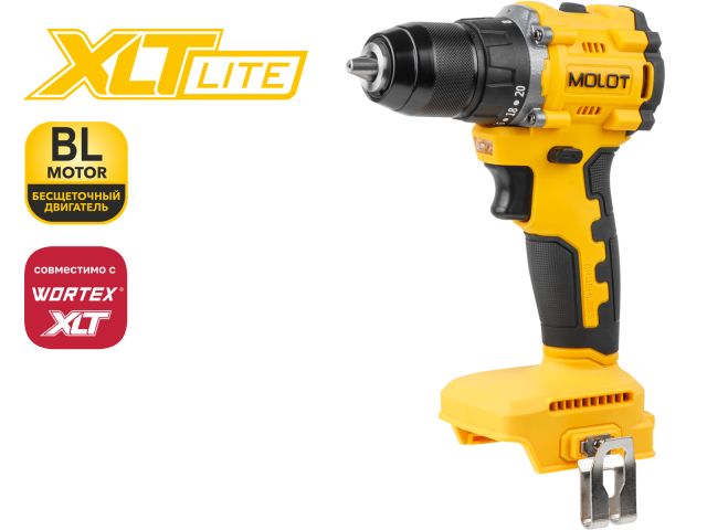 Дрель-шуруповерт аккумуляторная MOLOT MBD 1825 Li XLT Lite SOLO