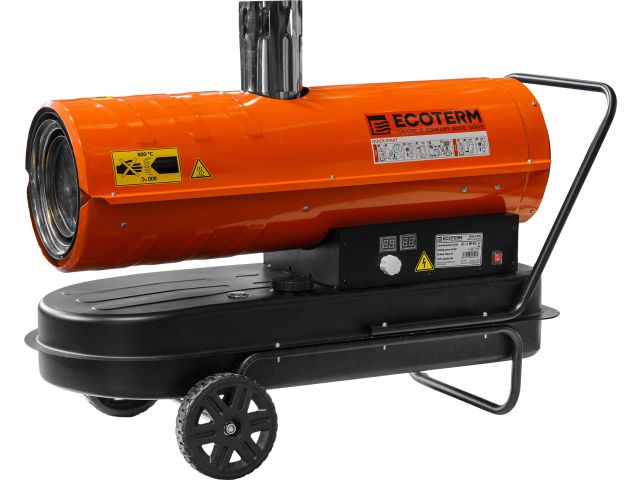 Нагреватель воздуха диз. Ecoterm DHI-31W непрям., 30 кВт, 2 колеса