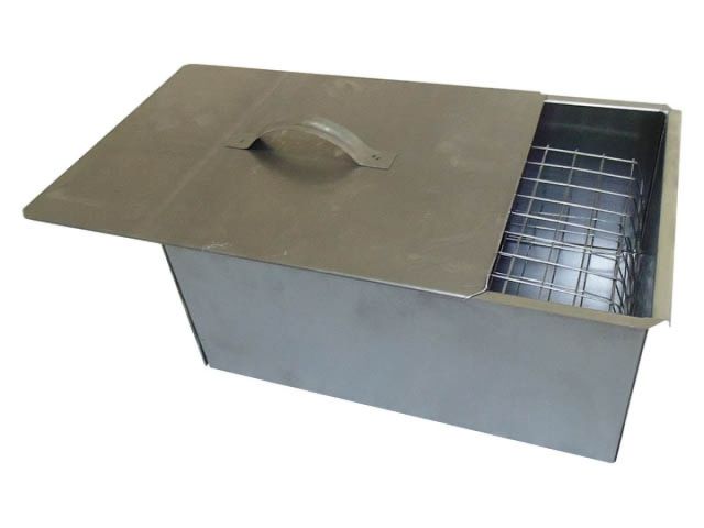 Изображение 1 Коптильня, 2-хярусная, 400х280х180мм, ( сталь 0,8мм), PERFECTO LINEA