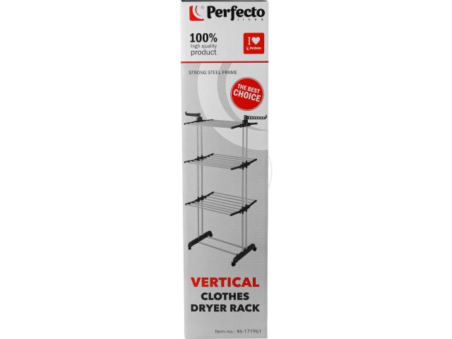 Изображение 6 Сушилка для белья напольная, вертикальная, 16м, PERFECTO LINEA
