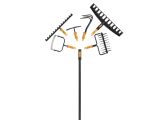 Смотреть изображение 4 Грабли универсальные OneClick FISKARS